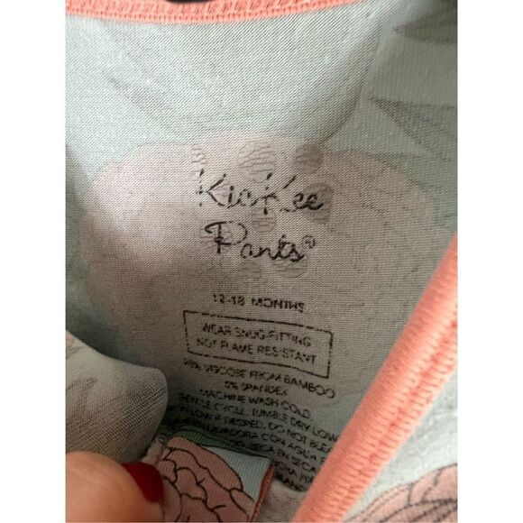 Kickee Girls Romper Size 12/18m - Picture 2 of 3